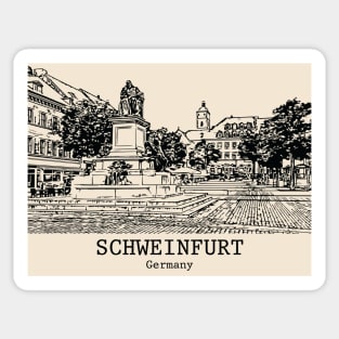 Schweinfurt - Germany Sticker